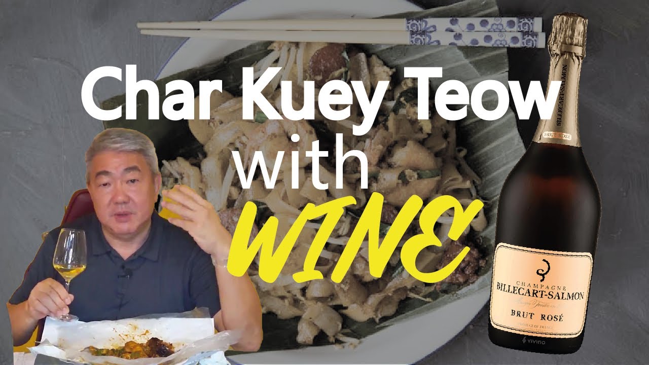 Wine and Char Kuey Teow? Really?