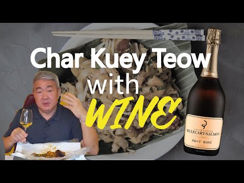 Wine and Char Kuey Teow? Really?
