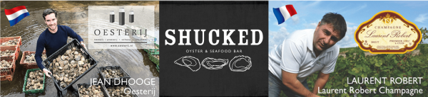 Shucked presents Oyster & Champagne Masterclass with Jean Dhooge & Laurent Robert 1