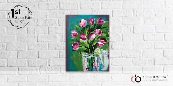 textured-tulip-mothers-day-flower-painting-art-and-bonding-night-sip-wine-family-02