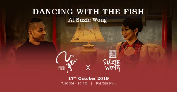Dancing With The Fish At Suzie Wong with Sushi Hibiki 5