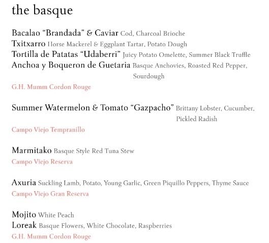the-basque-country-menu