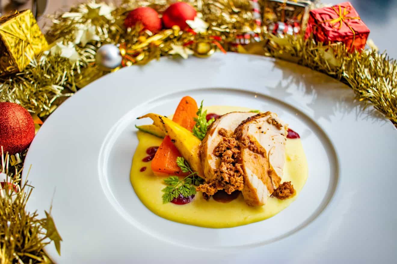 Christmas Eve Set Dinner at The Courtyard in 2019 DiineOut