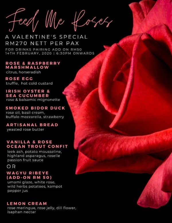 Feed Me Roses-A Valentine's Special at Copper 2