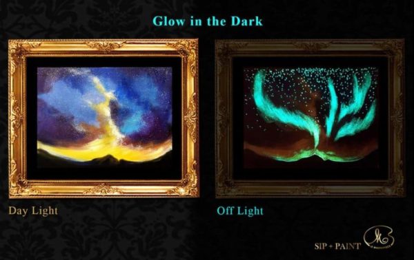 Sip and Paint: Galaxy vs Aurora with Le Masterpiece 6