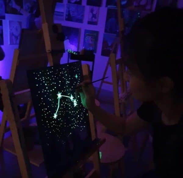 Sip and Paint: Galaxy vs Aurora with Le Masterpiece 7