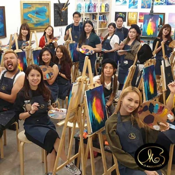 Sip and Paint: Mermaid Love with Le Masterpiece 9