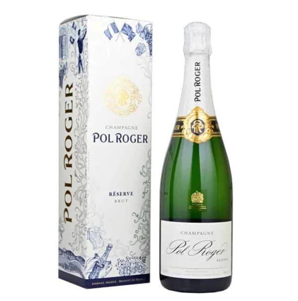 Champagne Pol Roger Brut Reserve 'White Foil' Jeroboam 3L 2
