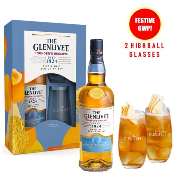 The Glenlivet Founder's Reserve Giftpack 1