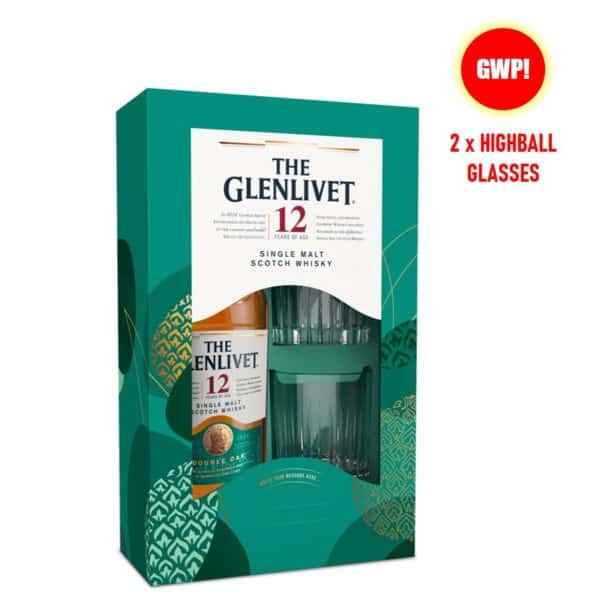 The Glenlivet 12 Year Old Giftpack 1