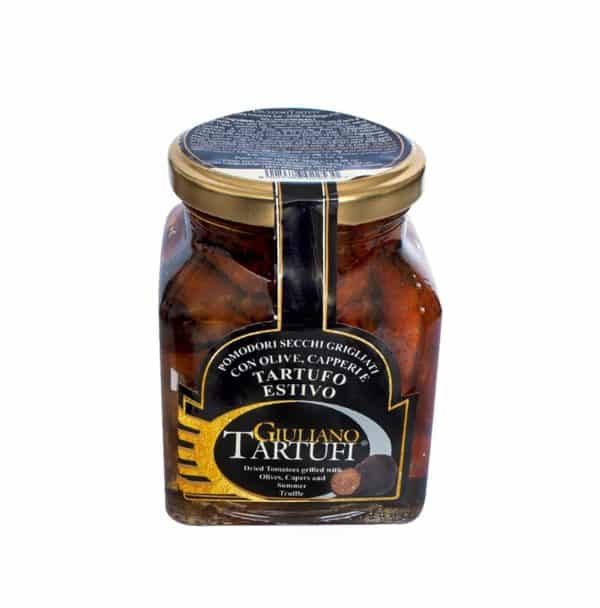 Giuliano Tartufi Grilled Dried Tomatoes with Olives, Capers & Summer Truffle 1