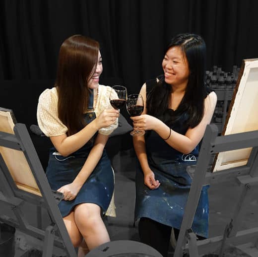 Sip and Paint: Raining Stars with Le Masterpiece 8