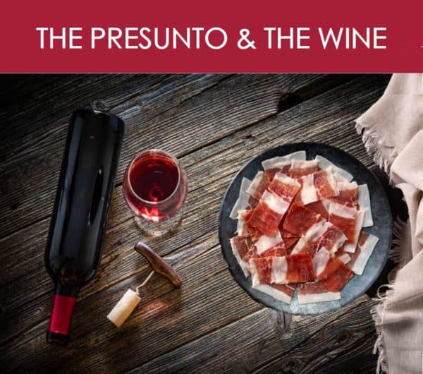 The Presunto and The Wine 1