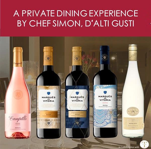 A Private Dining Experience by Chef Simon, d'Alti Gusti 1