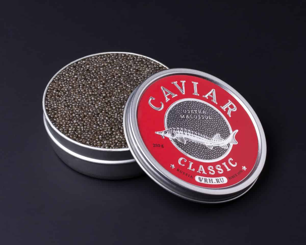 Volgorechensk Classic Red Label Sturgeon Caviar - DiineOut