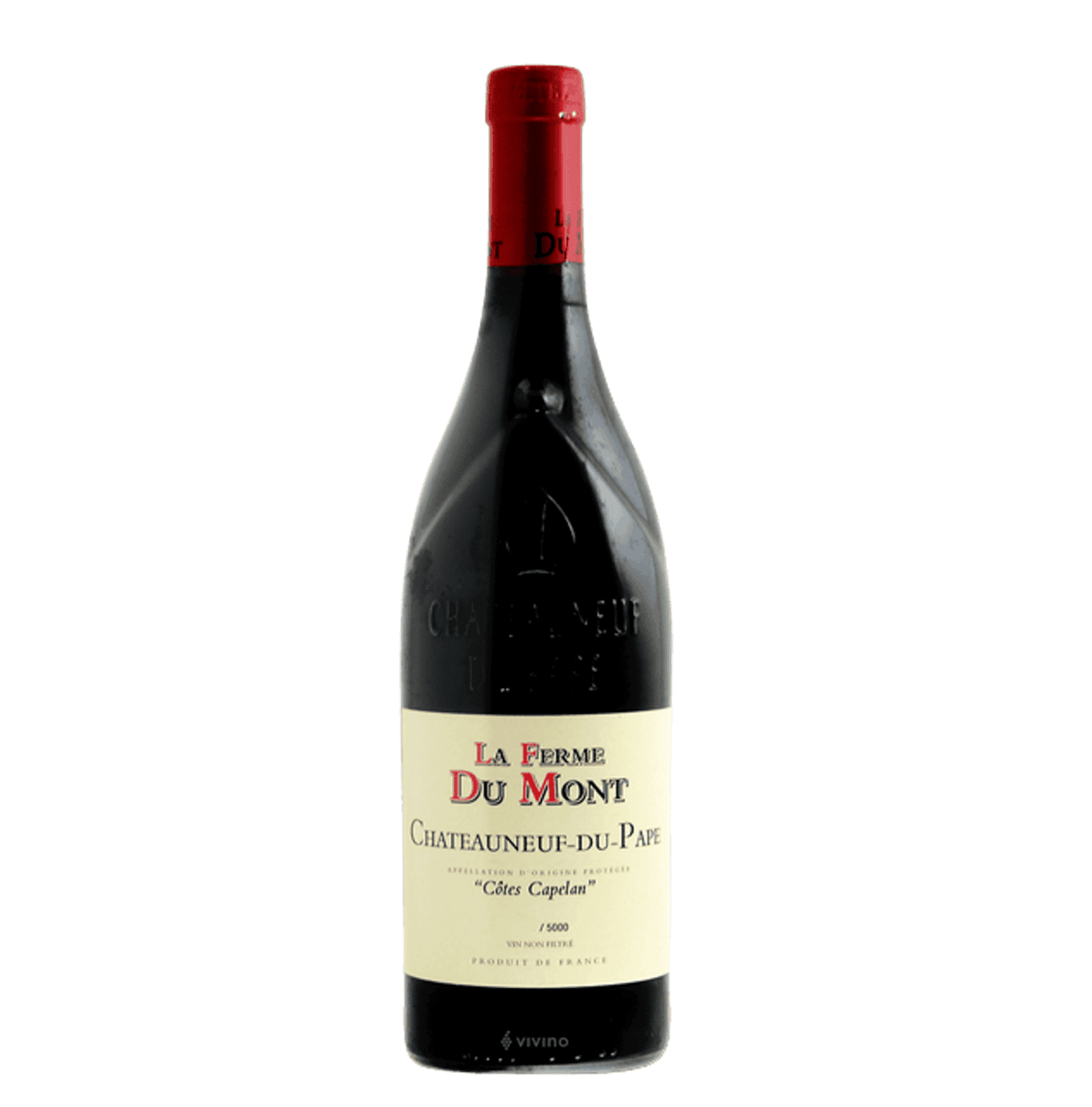 La Ferme Du Mont ChateauneufduPape Cotes Capelan Rouge 2019 DiineOut