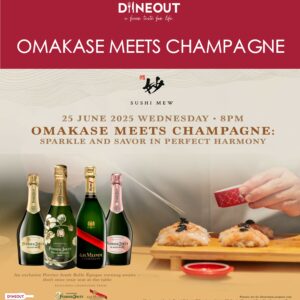 Omakase Meets Champagne: Sparkle and Savor in Perfect Harmony