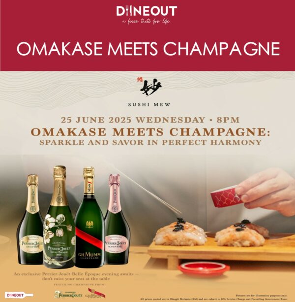 Omakase Meets Champagne: Sparkle and Savor in Perfect Harmony