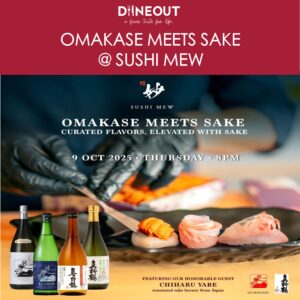 Omakase Meets Sake: Curated Flavors, Elevated With Sake