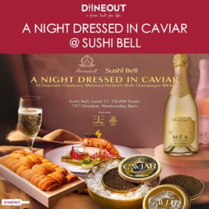 A Night Dressed In Caviar @ Sushi Bell